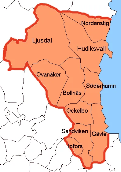 Gävleborg County, Sweden