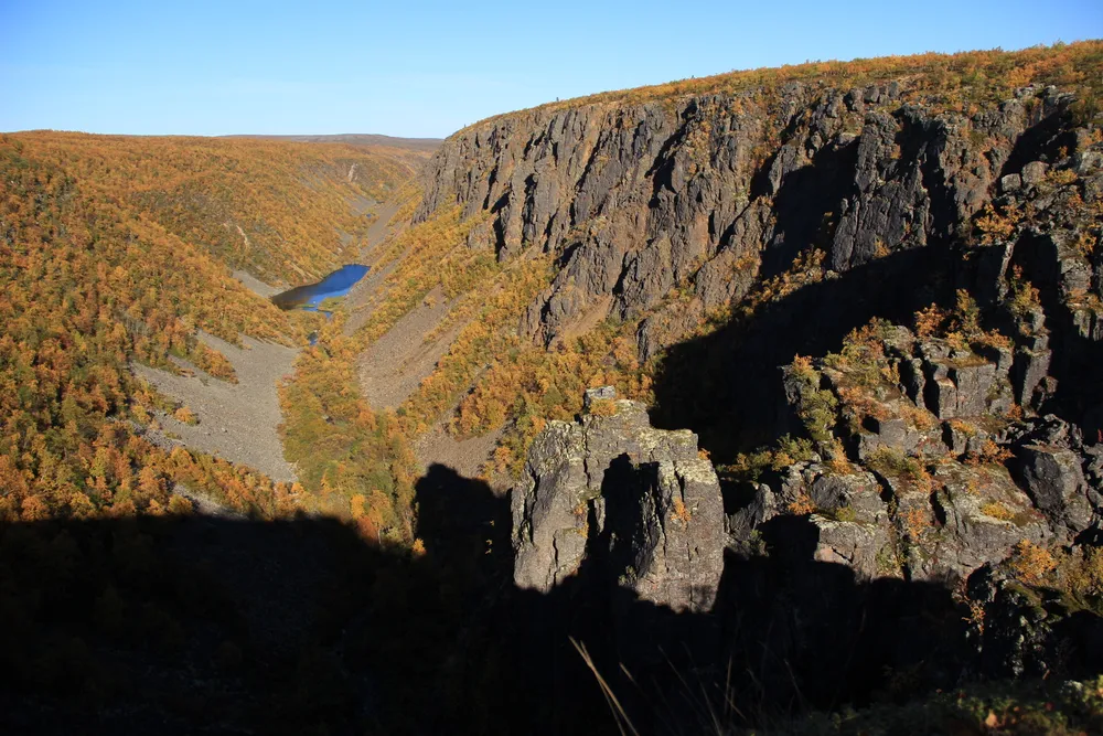 Canyons and gorges