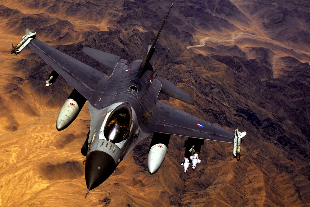荷蘭提供烏克蘭之 F-16 戰機 將可在俄羅斯領空使用