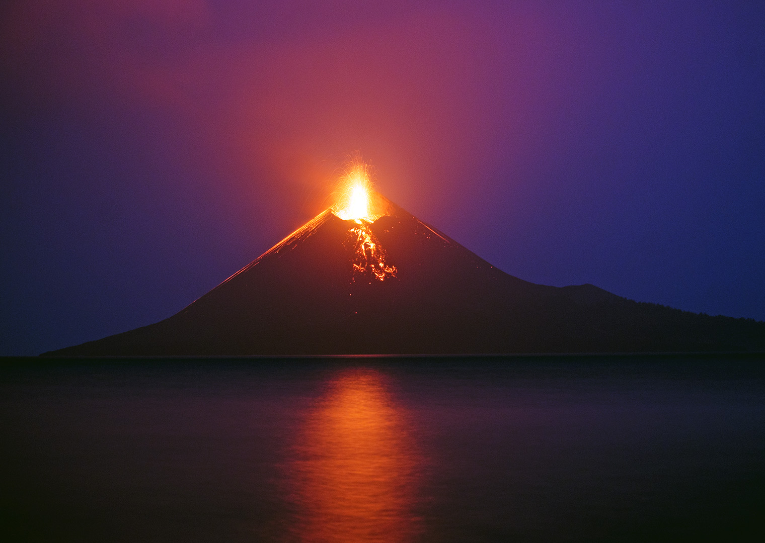 Anak Krakatau Island