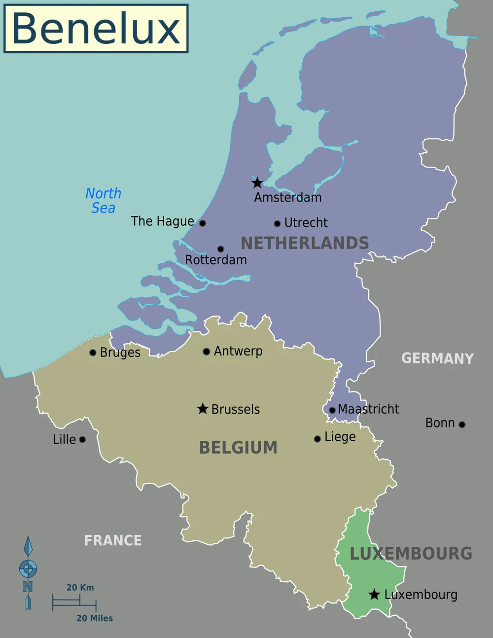Benelux, Belgium