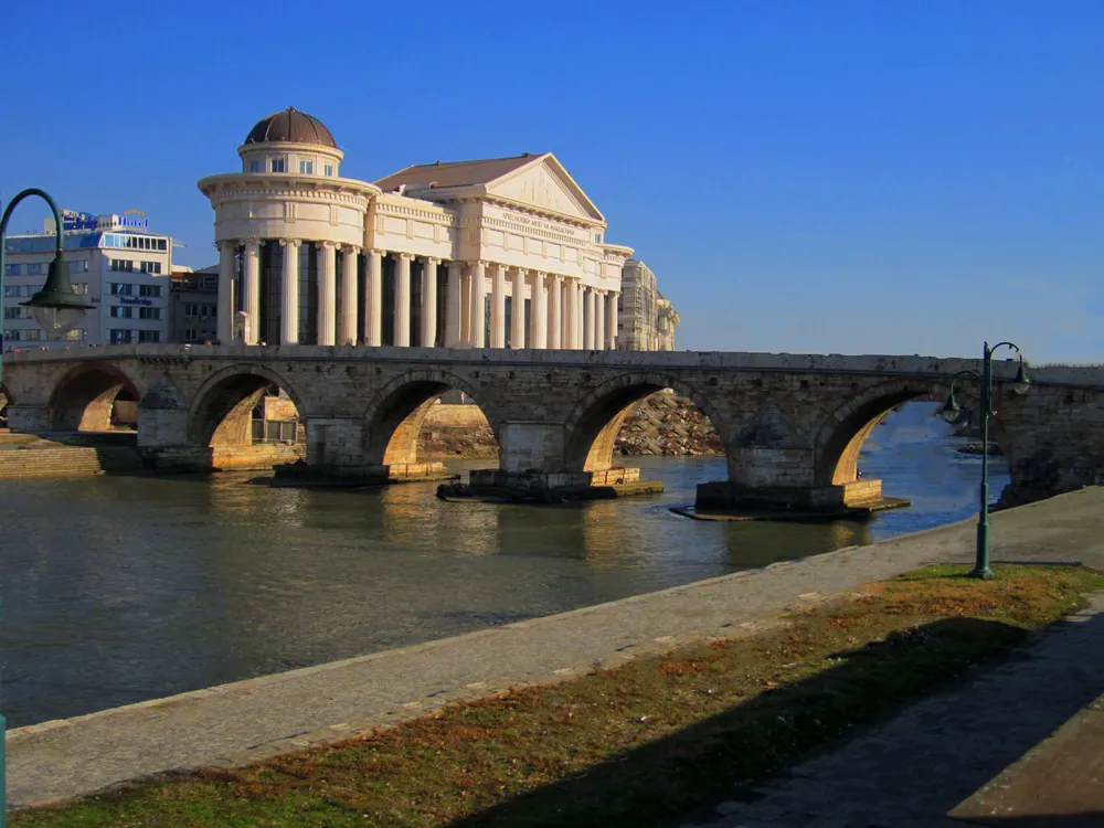 Stone Bridge in Skopje
