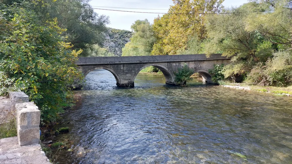 Karađoz-beg bridge in Blagaj