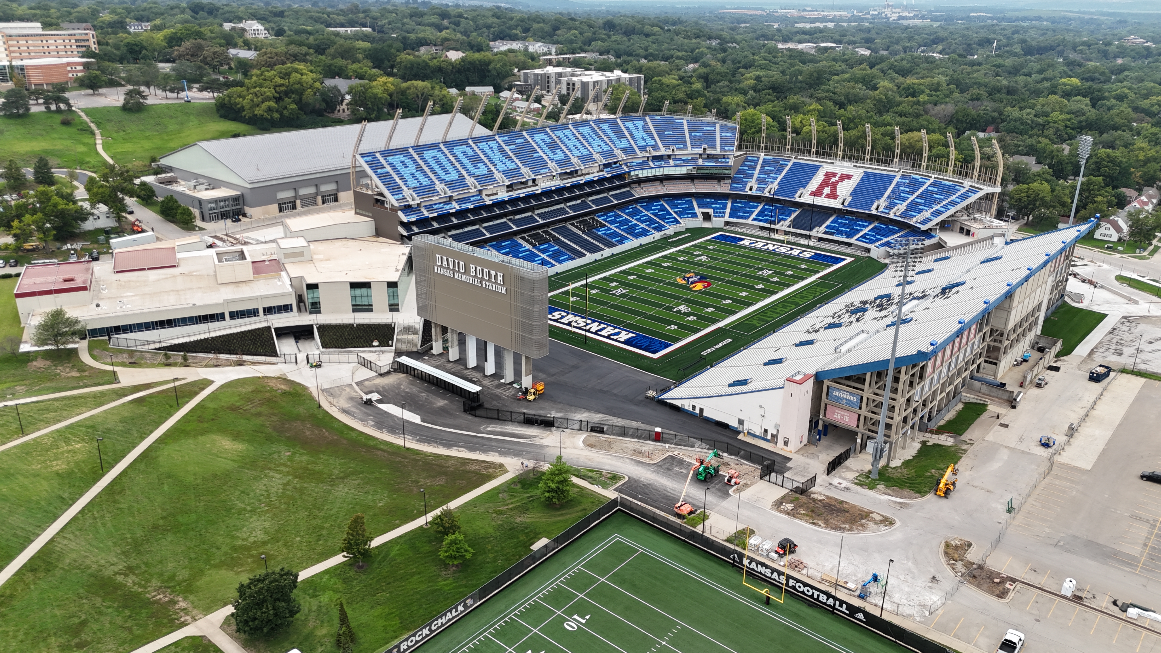 David Booth Kansas Memorial Stadium
