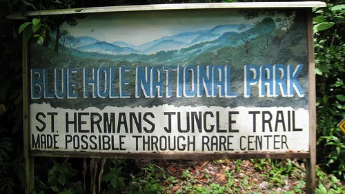 St. Herman's Blue Hole National Park