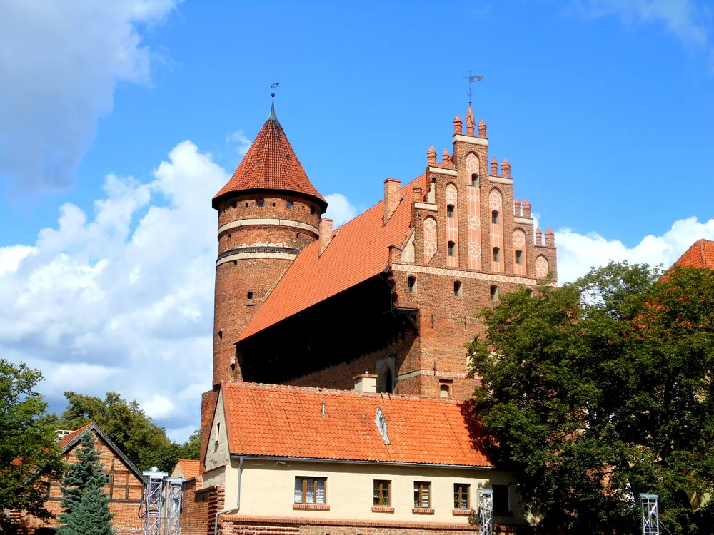 Castle of Warmian Bishops in Olsztyn