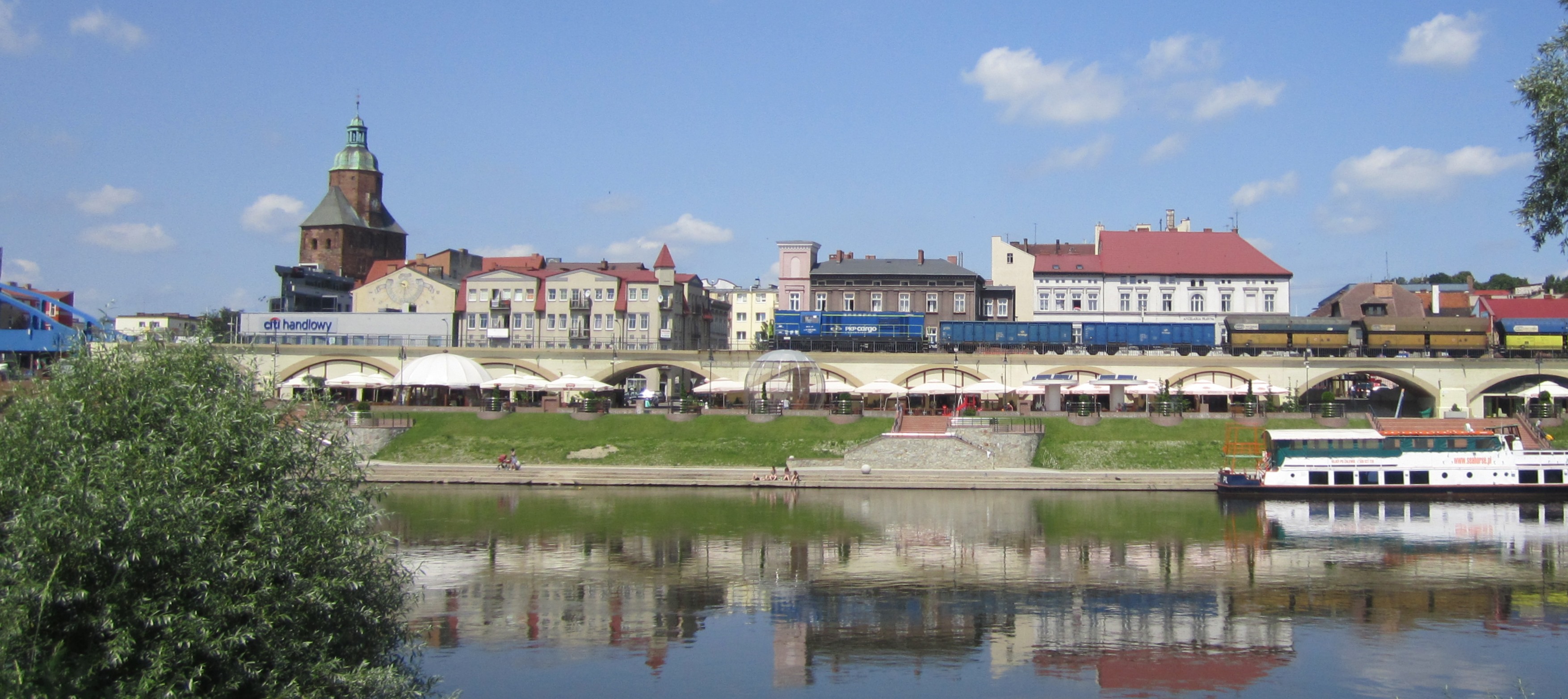 Railway viaduct in Gorzów Wielkopolski
