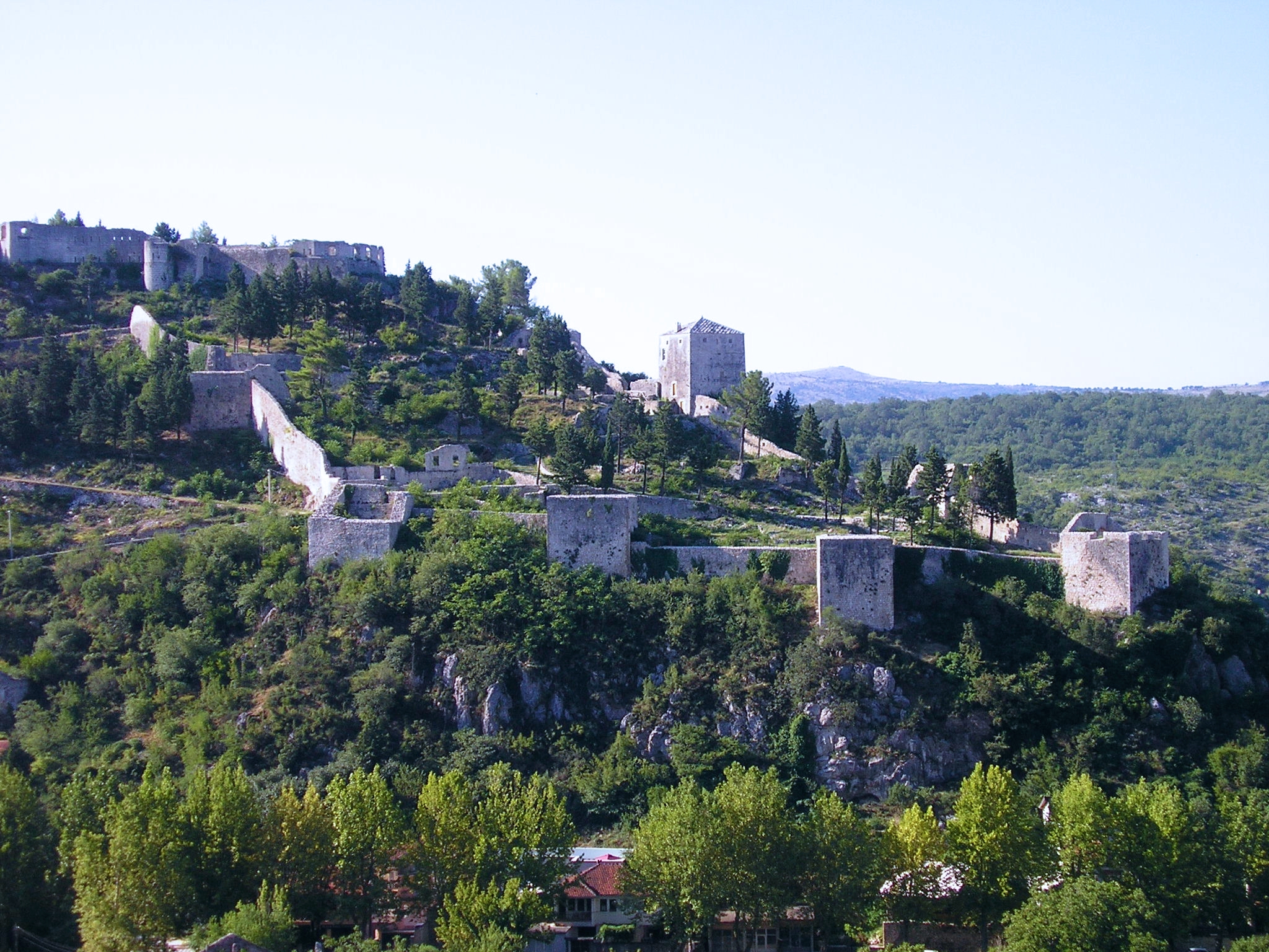 Walled town of Vidoški