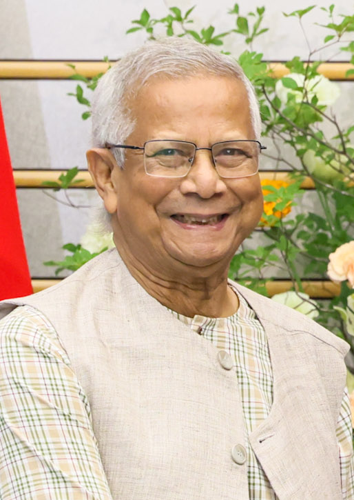 Bangladeshi interim leader Muhammad Yunus returns home after four-day visit to London