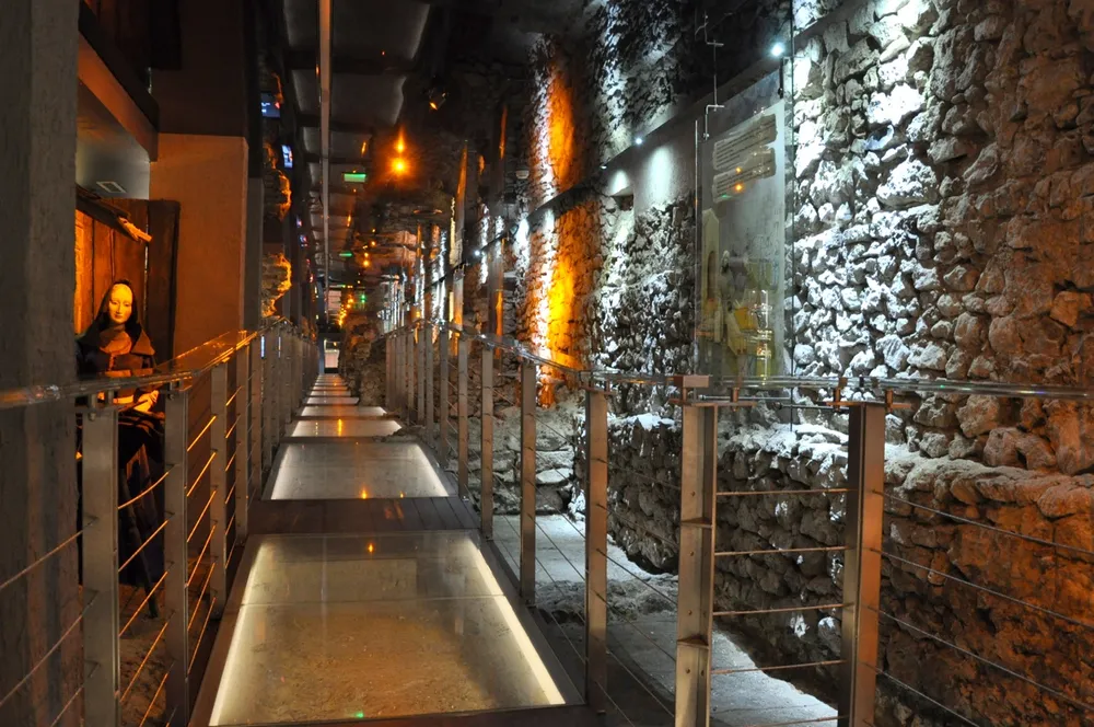 Rynek Underground permanent exhibition