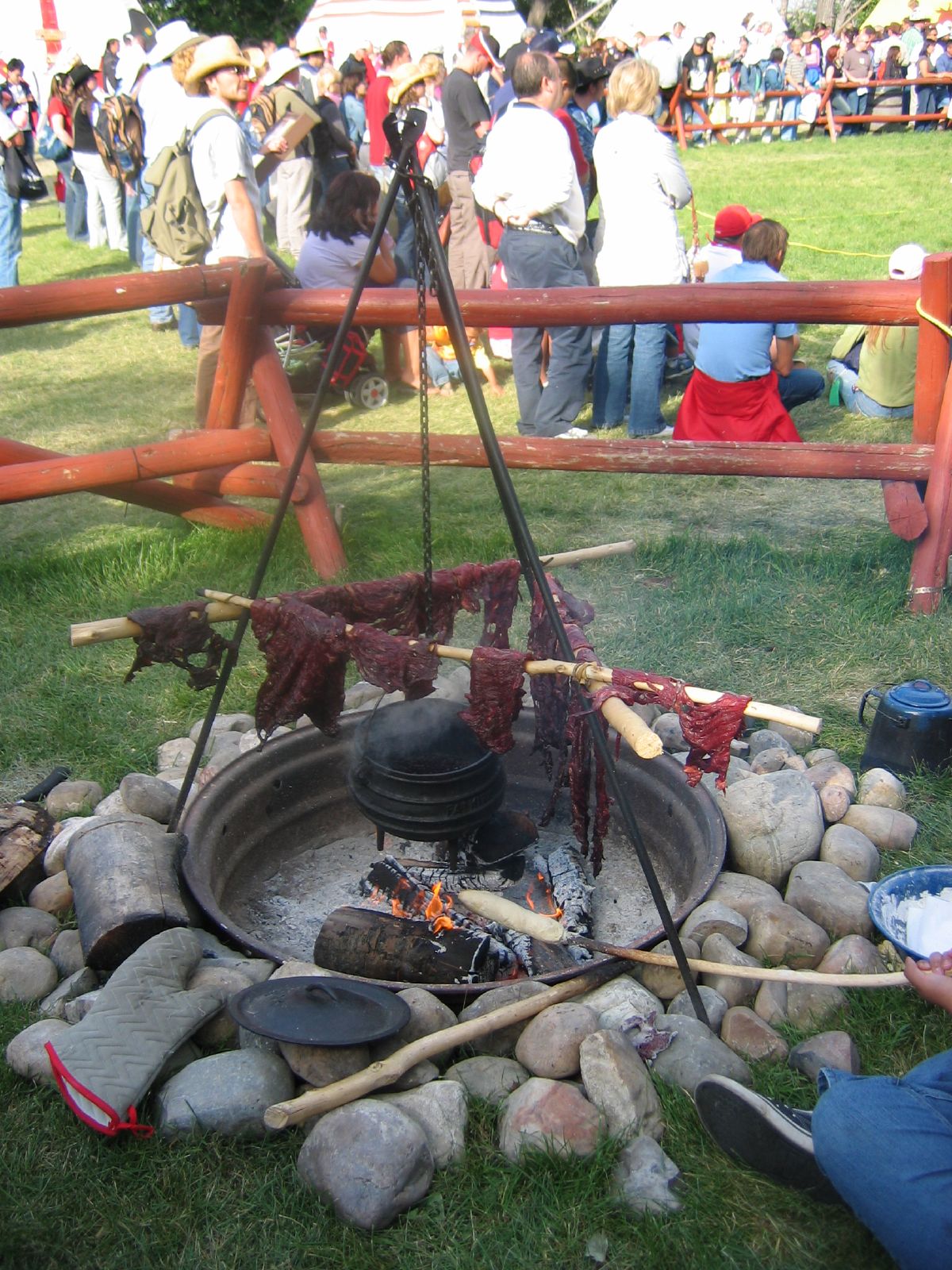 Camping food