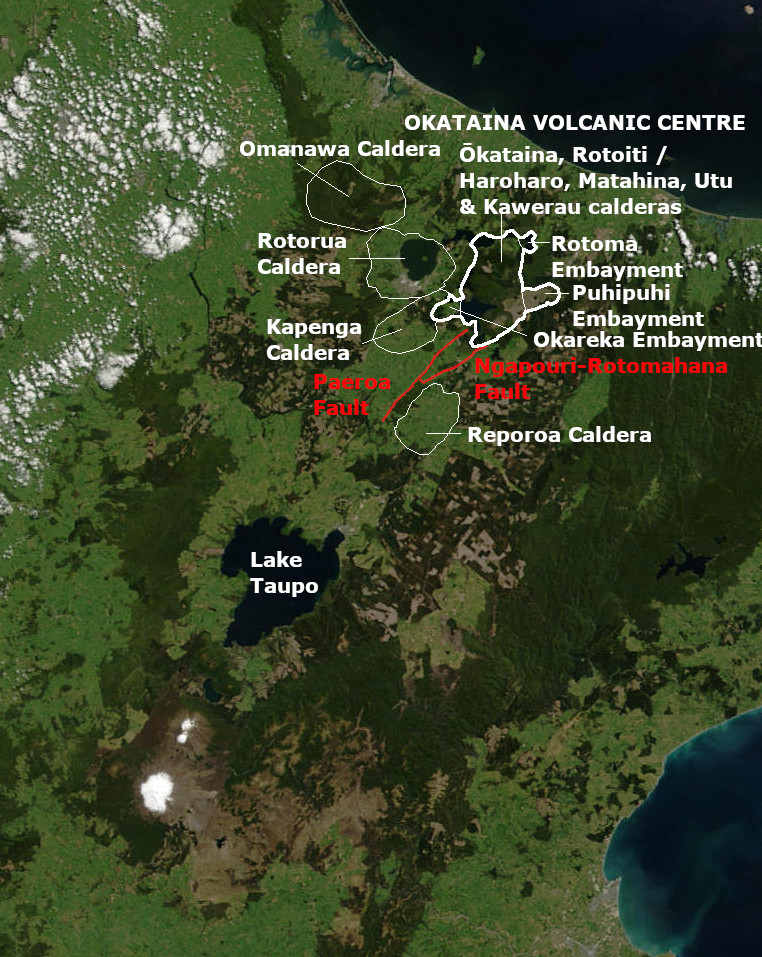 Ōkataina Caldera