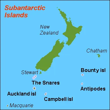 New Zealand Subantarctic Islands