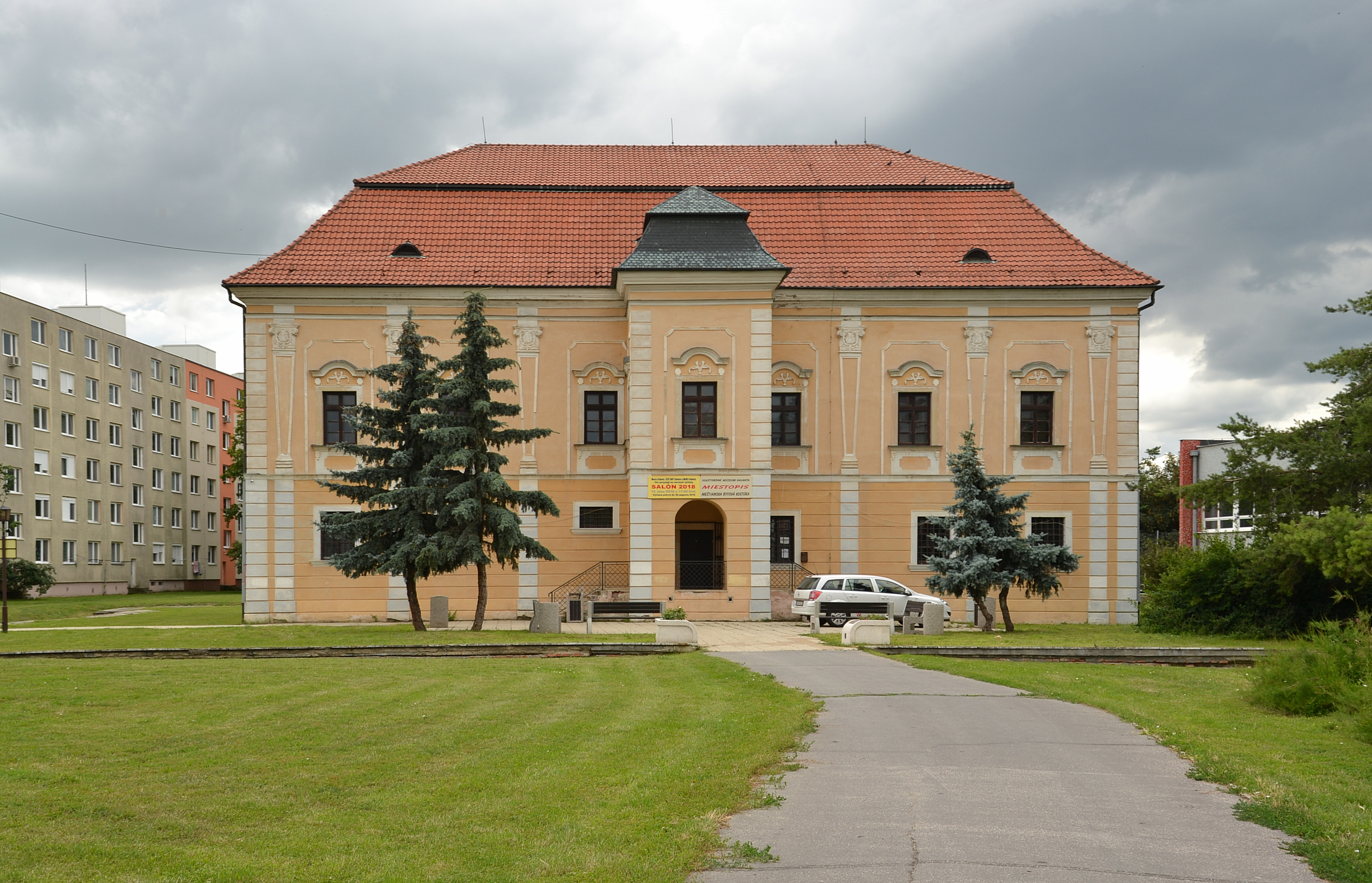 Renaissance castle in Galanta