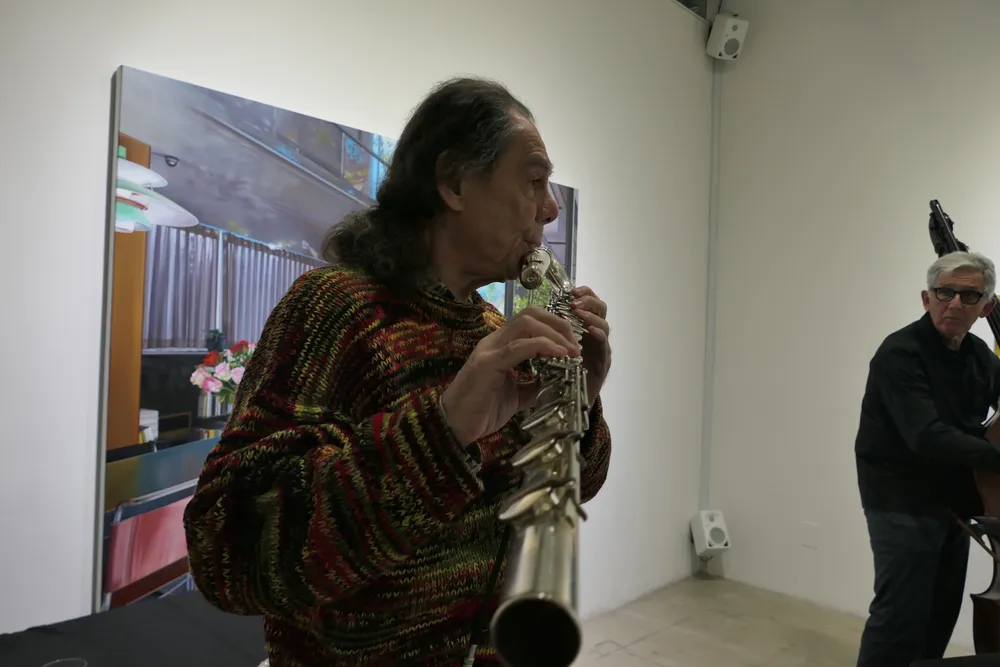 Robert Dick and Mark Dresser re-unite at the Fridman Gallery