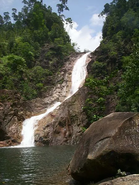 Berkelah falls