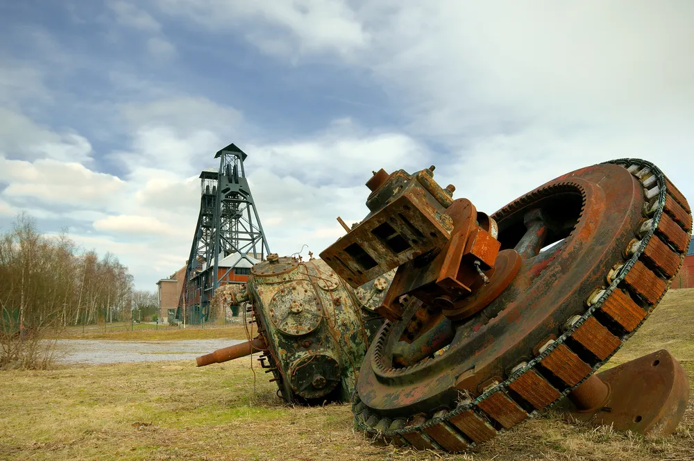 Major Mining Sites of Wallonia