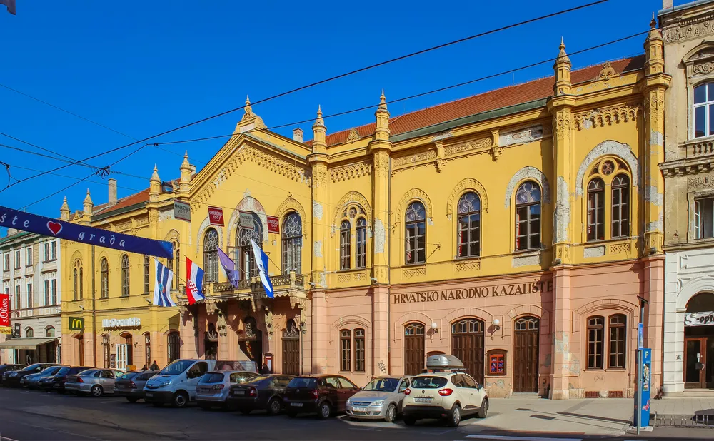 Croatian National Theatre in Osijek