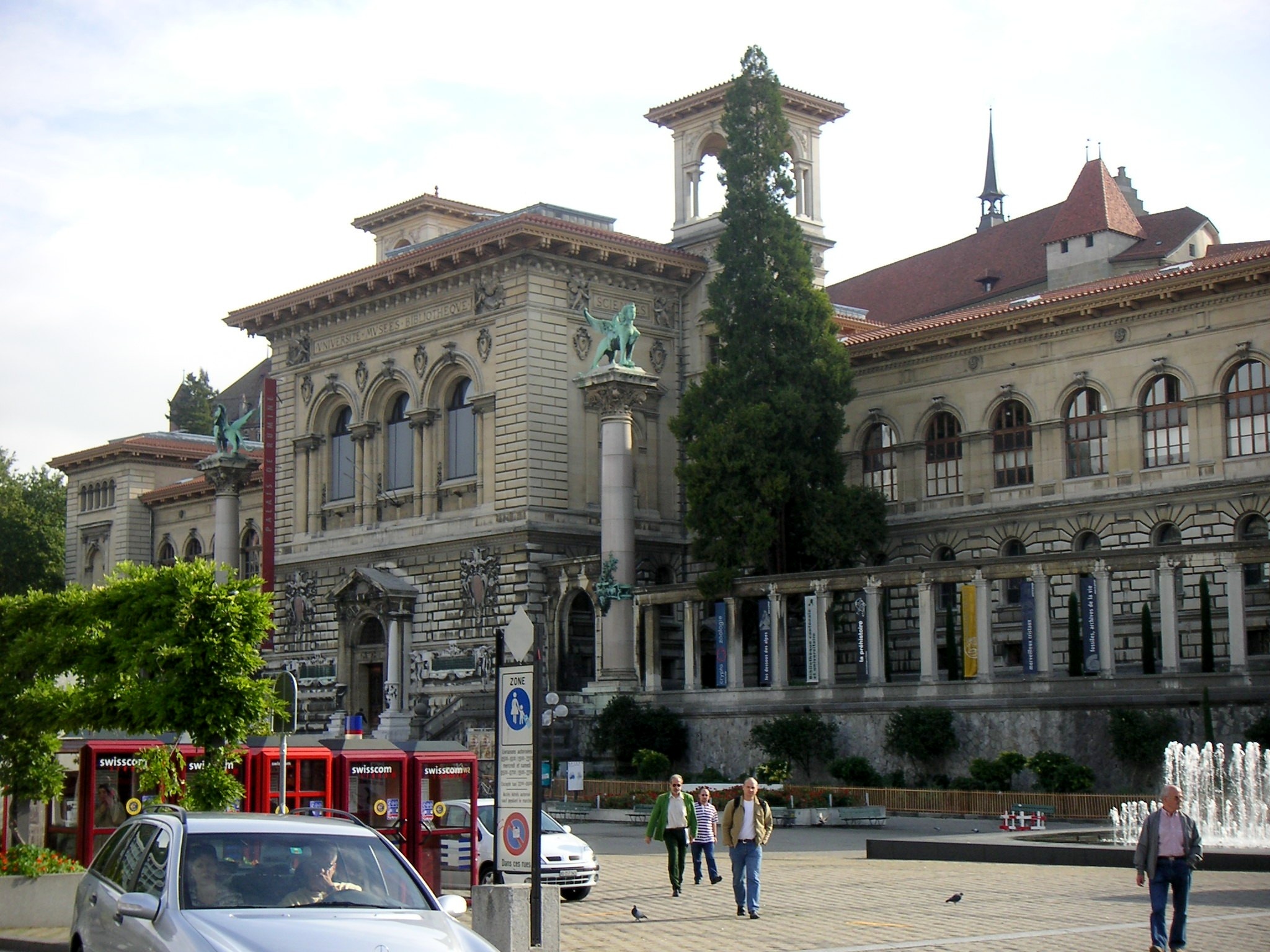 Cantonal library and library of the university of Lausanne
