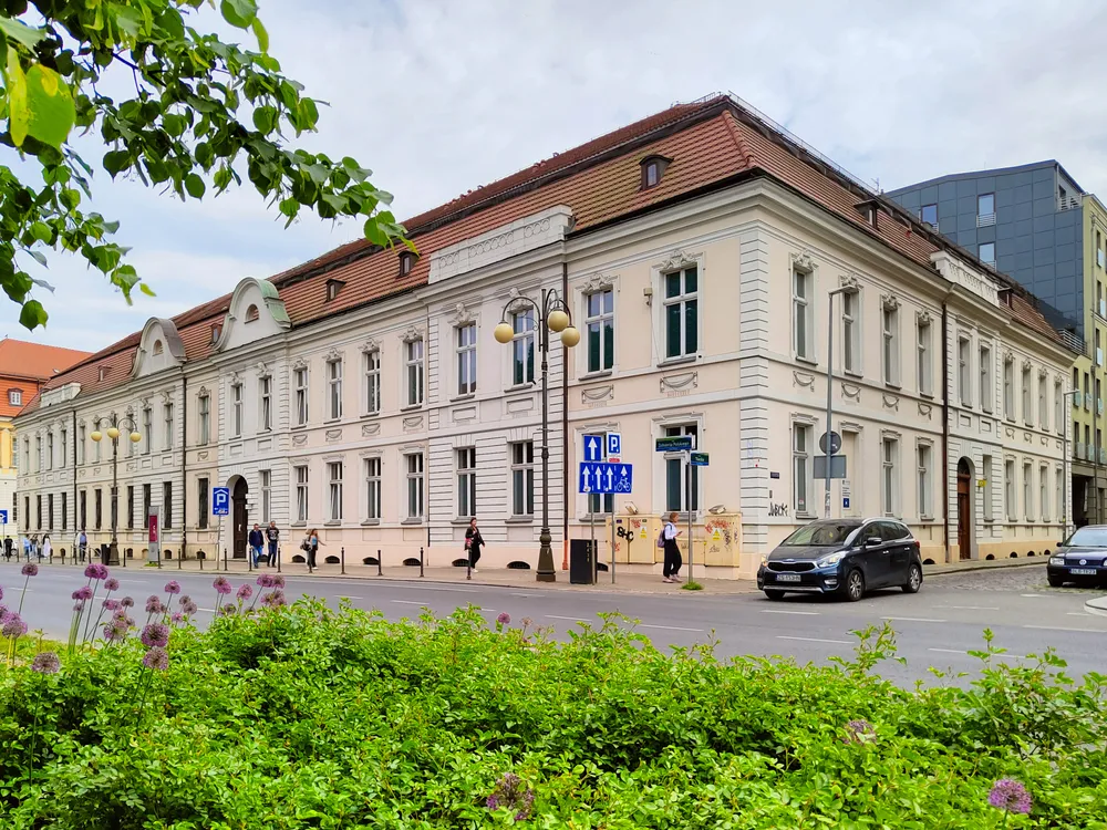 Palace under the heads in Szczecin