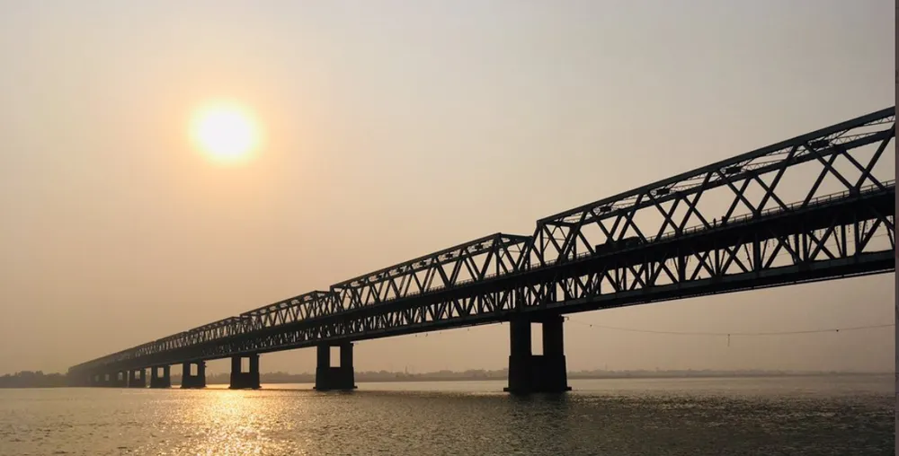 Barauni - Mokama Six Lane Cable Bridge